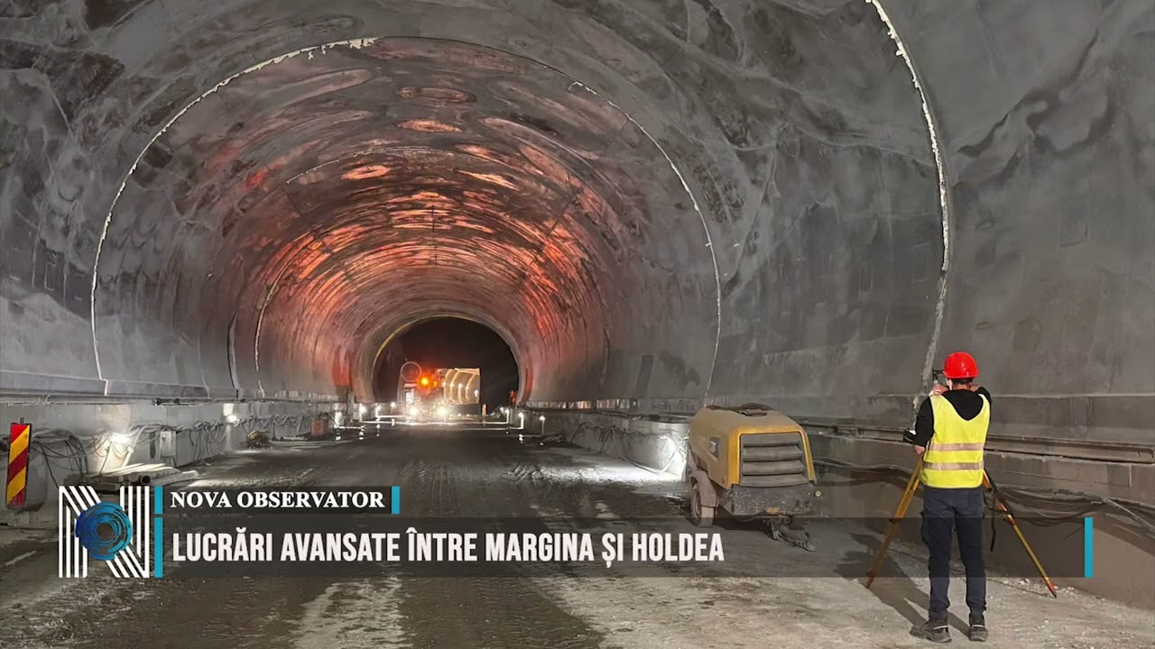 Lucrări avansate între Margina și Holdea