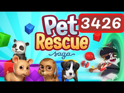 Pet Rescue Saga Level 3426 - No Boosters