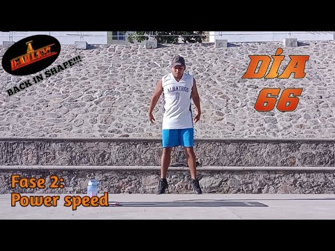 Back in shape, programa de entrenamiento , Fase 2: Power speed. Día 66