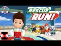 PAW Patrol Rescue Run - Holiday Decorated Jake's Mountain with Rubble and Skye - iOS Gameplay