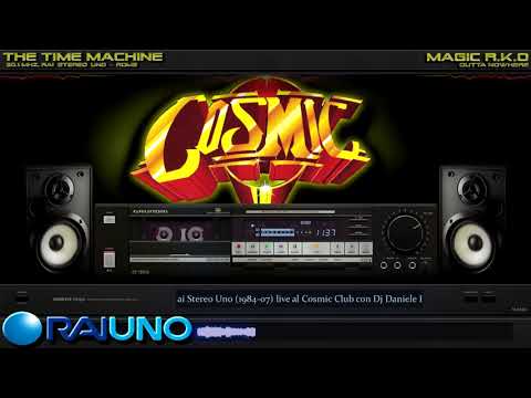 90.1 Mhz, Rai Stereo Uno (1984-07) Live al Cosmic Club con Dj Daniele Baldelli & Claudio Tosi Brandi