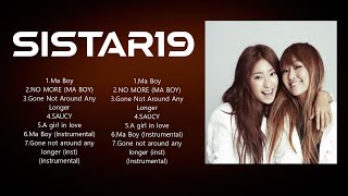 Download lagu S I S T A R 1 9  Full Album ~ Beautiful Songs ~ Popular Songs mp3