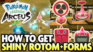 How to Get SHINY ROTOM and Change Rotoms Forms in Pokemon Legends Arceus!
