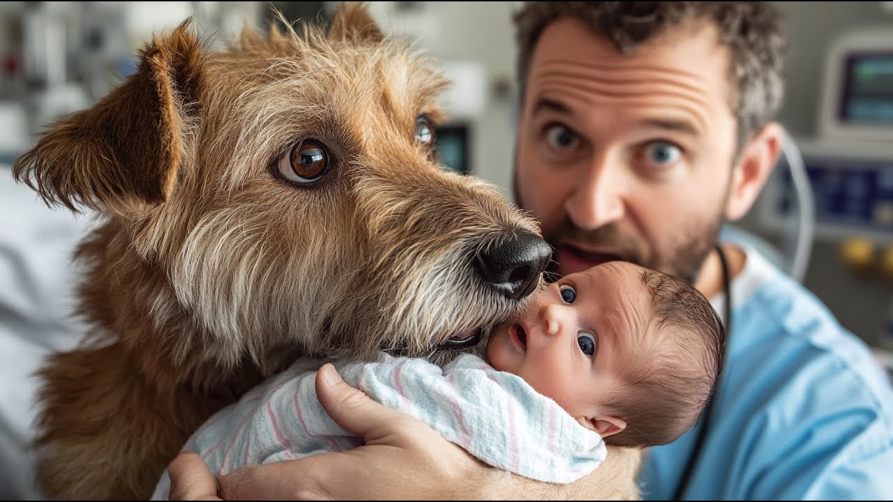 A Dog Finds a Baby in the Trash and Takes Him to the Hospital The Doctor Was Horrified When...