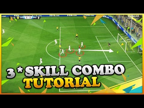 FIFA 16 BEST 3 STAR SKILL COMBO TUTORIAL - HOW TO GLITCH DEFENDERS & SCORE EASY GOALS