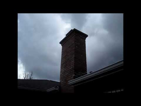 Louisville, Kentucky, windstorm rolling in, March 3, 2023.