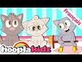 Trois Petits Chatons Three Little Kittens French Comptines Et Chansons Par HooplaKidz Français
