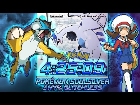 (4:25:09) Pokémon SoulSilver Any% Glitchless Speedrun [4:08 IGT] | Retrotato
