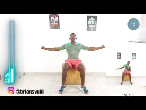 45 Minute Chair Workout for Abs and Core Strength No Repeats