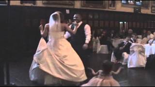 Durham Town Hall Wedding Reception Disco For Faye & Kurt Provided By County Durham Wedding DJ