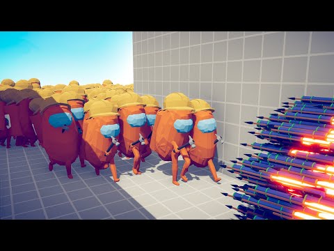 100x AMONG US ENGINEER vs EVERY GOD - TABS | Totally Accurate Battle Simulator 2022