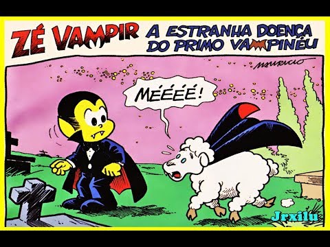 Zé Vampir - A estranha doença do primo Vampinéu, Quadrinhos Turma da Mônica