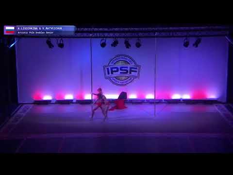 Doubles Anastasiia Lisichkina & Viktoriia Matveichuk Russia - 6th  Artistic Pole Championships
