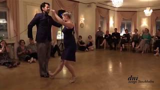 Sara Westin and Juan Pablo Canavire, show in Östersund 2/4