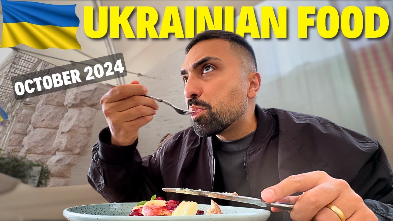 Eating Out in UKRAINE During The War 🇺🇦