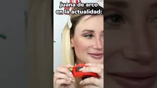 🔥  JUANA DE ARCO 🥵🥵 #puni #short #español #lifehacks #curiosidades  #funfacts