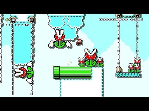 Piranha Paradise by Hampl - Super Mario Maker 2