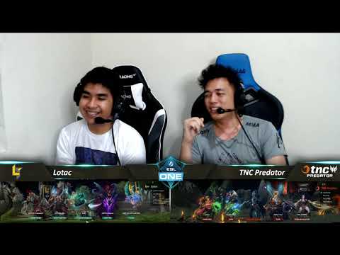 TNC Predator vs Lotac Game 2 (BO5) | ESL Katowice 2019 SEA Grand Finals