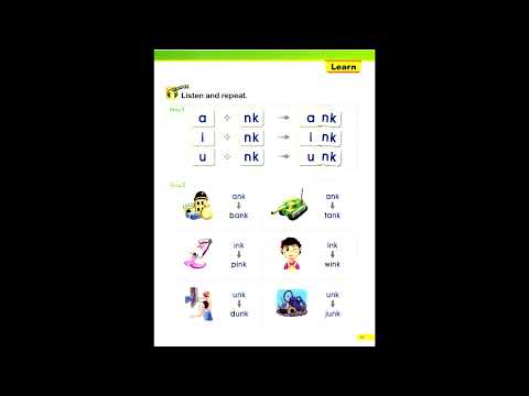 Smart Phonics 4 #phonics 4 page 57 #smart phonics4 unit6 ng nk #phonics