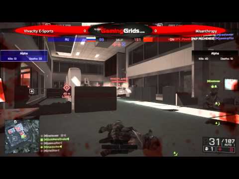 GamingGrids.com - $1,500 5v5 DOM - R1  - Vivacity eSports vs. Misanthropy - Round 1