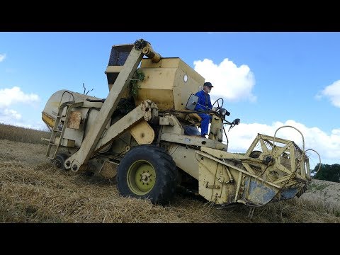 Clayson M130 / Clayes Combine - Harvesting Barley at Tractor Event in Aars | DK Agriculture