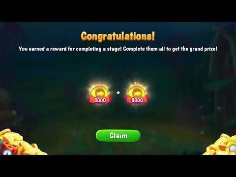 @Fishdom Win Strikes Super Hard Level 5962 - 5967, Got Reward: 6K + 6K.