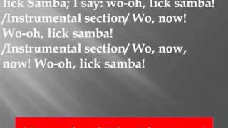 Bob Marley - Lick Samba Lyrics