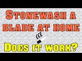CCEU - Stonewash a Knife Blade