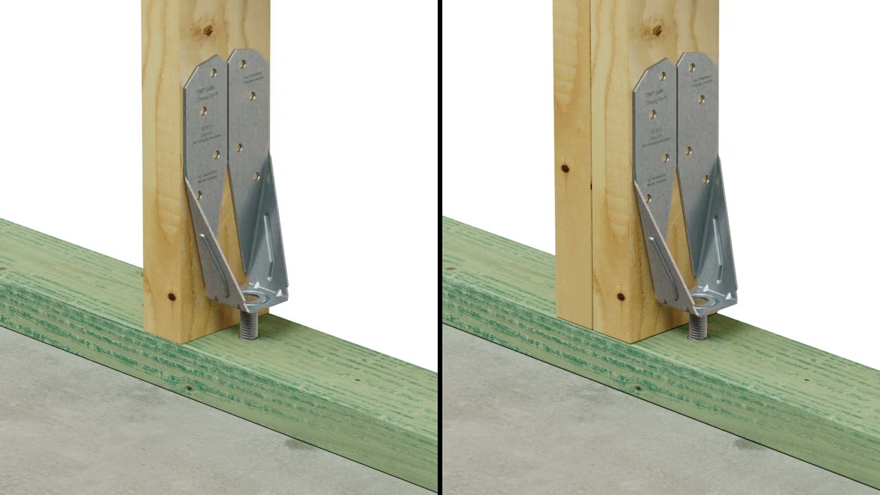How to Install the Simpson Strong-Tie® DTT2Z™ Deck Tension Tie