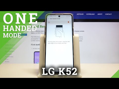How to Activate One-Handed Mode – Use LG K52 by One Hand