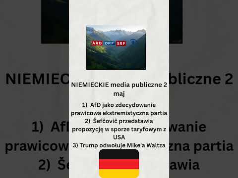 Niemieckie media publiczne 2 maja