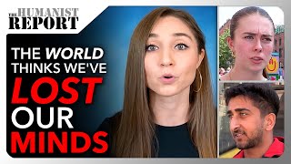 Menschen auf der ganzen Welt reagieren entsetzt auf den Niedergang der amerikanischen Demokratie