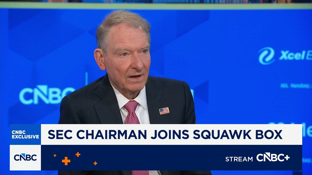 Watch CNBC's full interview with SEC Chairman Paul Atkins