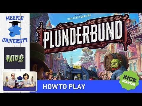 Plunderbund Board Game – How to Play & Setup, a Kickstarter Preview
