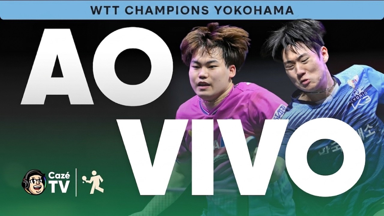 JOGO COMPLETO (SOM AMBIENTE): WTT CHAMPIONS YOKOHAMA | SEMIFINAIS