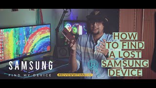 How to find a lost samsung phone. | Samsung Find my Device