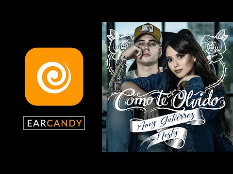 Amy Gutierrez & Nesty - Como Te Olvido (Lyric Video)
