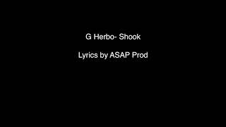 G Herbo- Shook LYRICS!!!