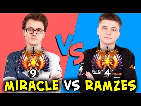 MIRACLE vs RAMZES — Rank 9 Morphling vs Rank 4 Spectre