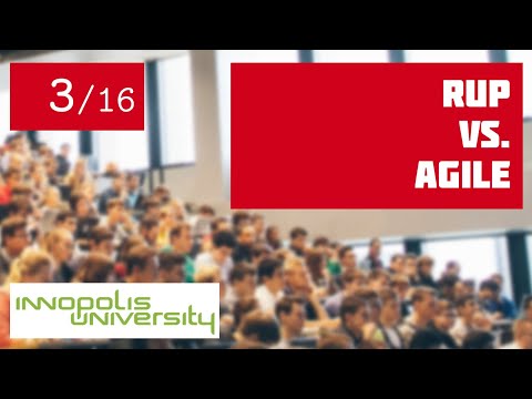 SSD 3/16: Rational Unified Process vs. Agile [software design crash course]