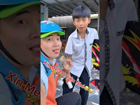 Siêu nhân điện quang xin mẹ 20 triệu mua kẹo #haihuoc #funny