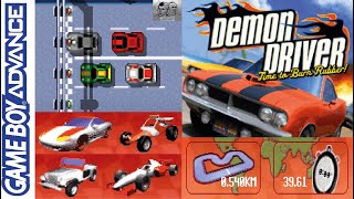 Demon Driver: Time to Burn Rubber GBA - C&M Playthrough