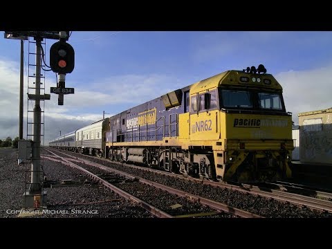 3MA8 "The Overland" Passenger Train - PoathTV Australian Railways