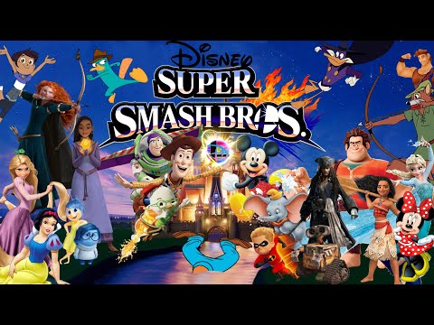 Disney Smash Bros Lifelight (Based on @EdizAndBen roster!)