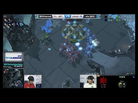 [SPL2014] PartinG(SKT1) vs sOs(JINAIR) Set4 Sejong Station -EsportsTV,SPL2014