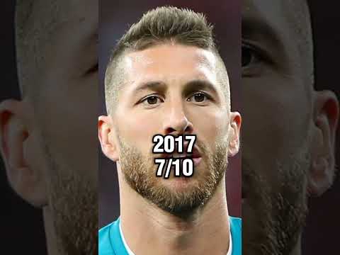 Ramos hairstyle from (2011-2023) #football #10millon #cr7 #fyp #trending #futbol #hairstyle #soccer