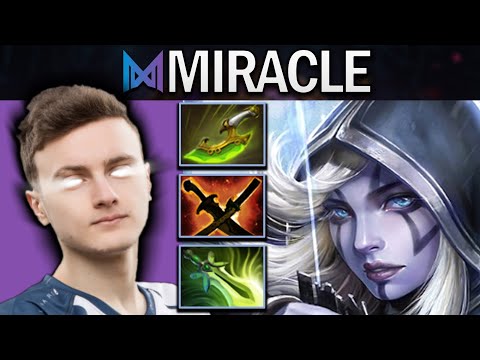 TI13 - Drow Ranger Dota 2 7.32 Gameplay Nigma.Miracle with Swift Blink and Butterfly - Lima Major