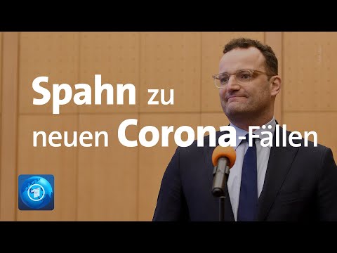 Coronavirus: Gesundheitsminister Spahn zu zwei neuen Fällen in Deutschland