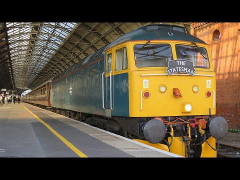 47614 & 47593 At Darlington | 1Z48 Appleby to Church Fenton (Settle and Carlisle Circular) 29/05/21