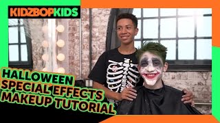 KIDZ BOP Kids – Halloween Special Effects Makeup Tutorial with Grant &amp; Matt
